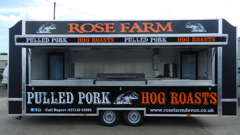 Hog Roast Catering Trailers